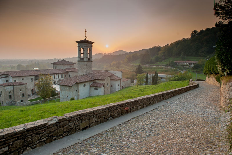 Cycle Paths in Bergamo: Route to Astino Monastery