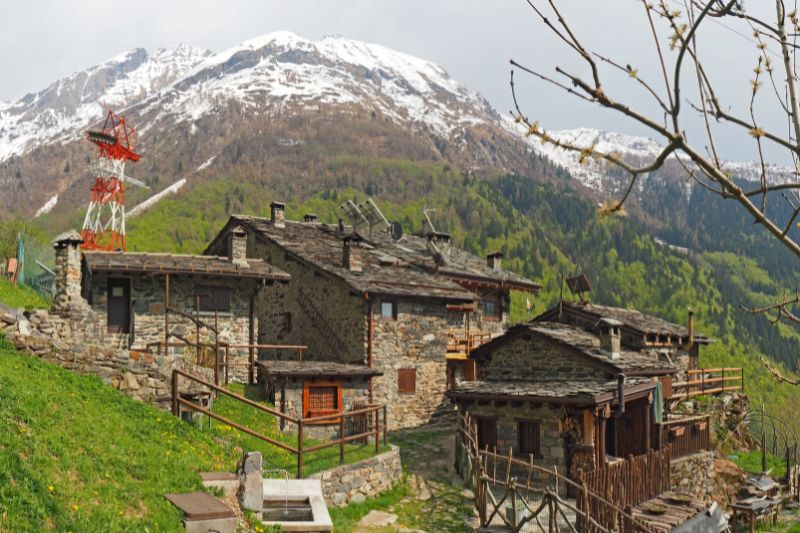 Maslana - an ancient rural village that can only be reached on foot