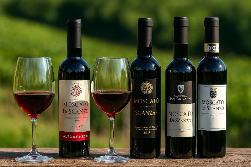Degustazione Moscato di Scanzo In Agriturismo vicino a Bergamo