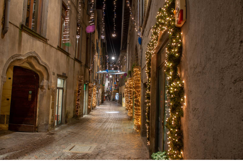 Luminarie Natale nel Centro Storico di Bergamo