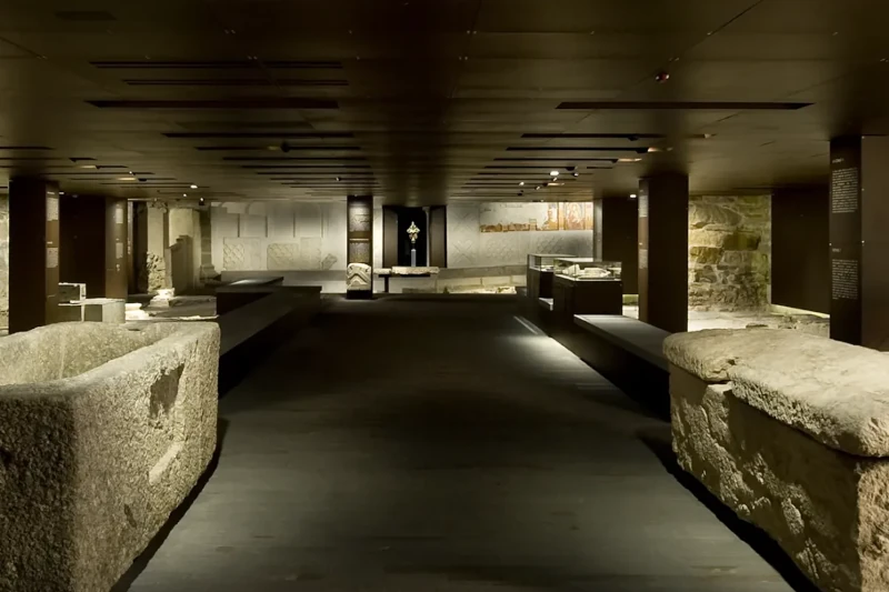 Area archeologica dell'Antica Cattedrale nel percorso del Museo Bernareggi di Bergamo Area archeologica dell'Antica Cattedrale nel percorso del Museo Bernareggi di Bergamo