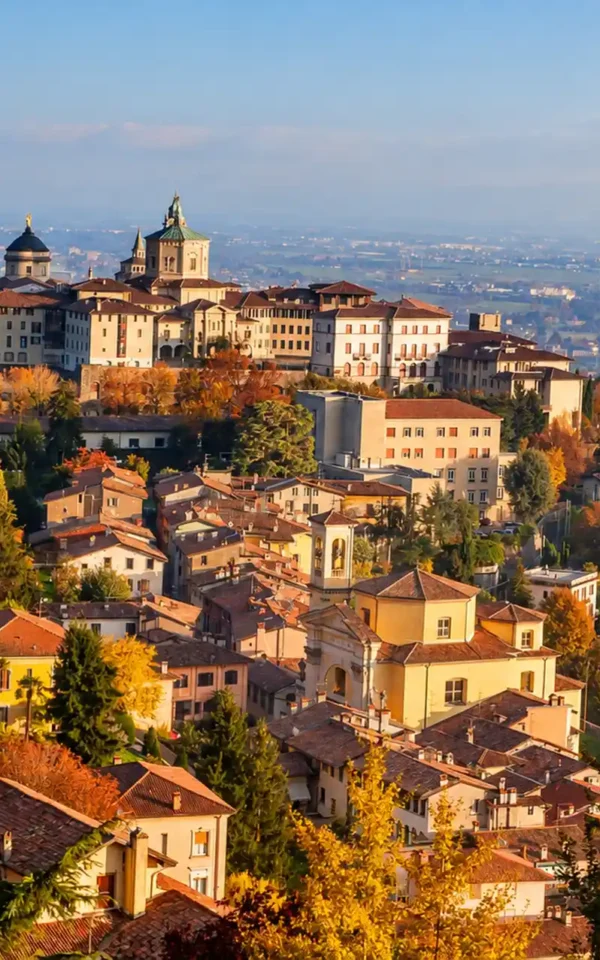 Bergamo in Autumn – Panorama of the Parco dei Colli