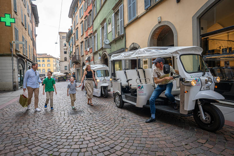 Tour In Tuk Tuk a Bergamo Bassa